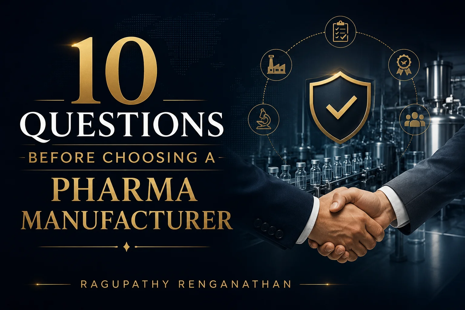 10 Questions Every Pharma Company Should Ask Before Choosing a Manufacturing Partner